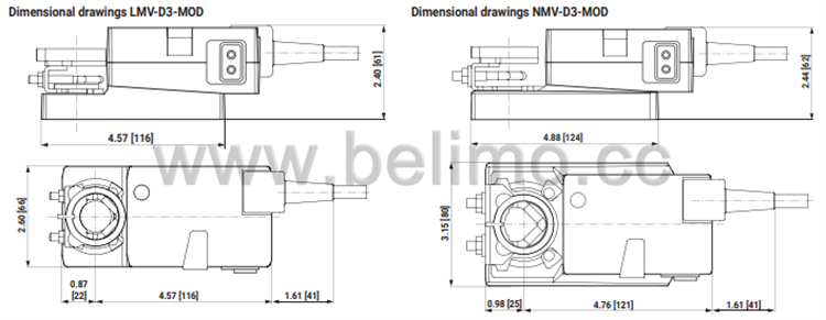 瑞士BELIMO搏力谋 紧凑型控制器 LMV-D3-MOD