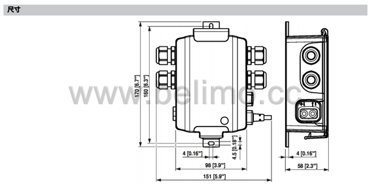 瑞士BELIMO搏力谋 房间压差控制器 VRU-M1R-BAC