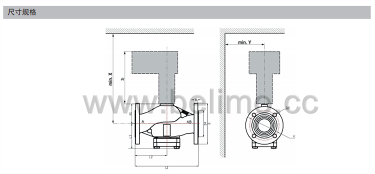 瑞士belimo搏力谋两通法兰座阀 EXT-TI-H6200XSP-U