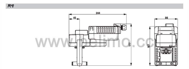 开关型座阀执行器NVK24A-3-TPC