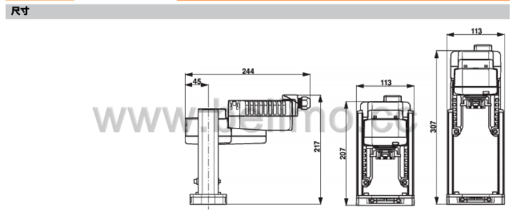 瑞士BELIMO搏力谋 开关型座阀执行器 NVK24A-3-RE