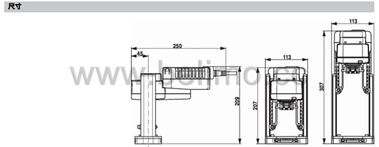 瑞士BELIMO搏力谋 开关型座阀执行器 NVK230A-3-RE