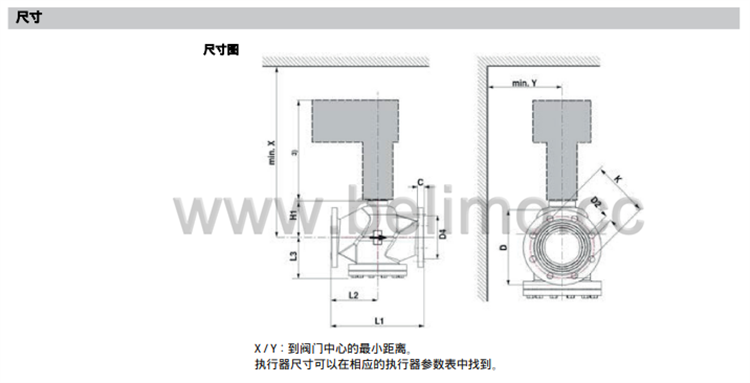 瑞士belimo搏力谋两通法兰座阀 H665SP-Q