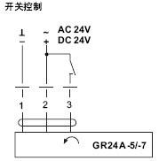 belimo球阀执行器GR24A安装接线图