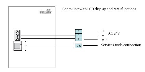 T24-MP温控器接线图